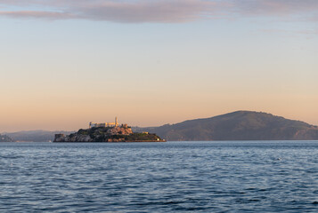 Alcatraz at sunrise