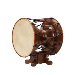Korean Traditional Drum A Detailed View of a Janggu Percussion Instrument Asian Music Musical Instrument Cultural Artifact
