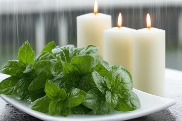 Essential herbs featuring wellness and beauty products.