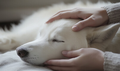 Silent Bond Between Dog and Owner – Generative AI