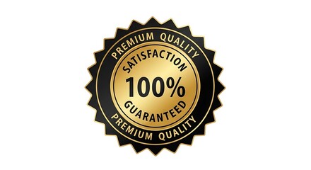 Premium quality and satisfaction guaranteed badge seal with 100 percent guaranteeing quality
