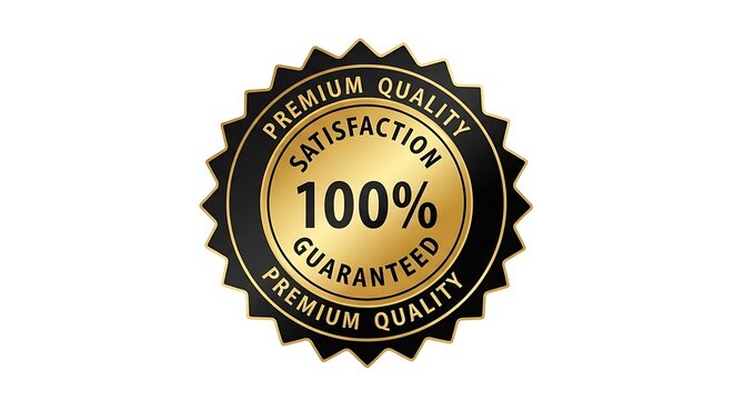 Premium quality and satisfaction guaranteed badge seal with 100 percent guaranteeing quality