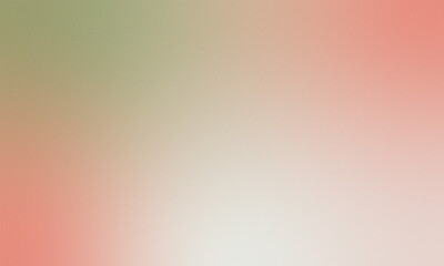 Soft Gradient Background with Subtle Texture in Peach Green and Cream Tones  new 2025 trendy grainy...