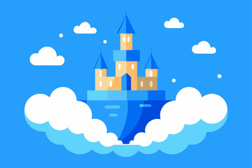 Obraz premium fairy tale castle