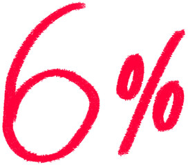Six percent off