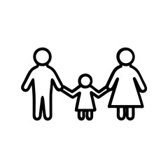 Family holding hands together people parents