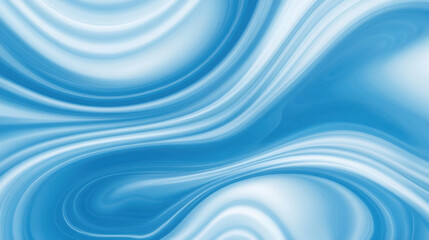 Seamless abstract background featuring flowing ocean like currents in shades of blue and white, creating calming and fluid visual effect