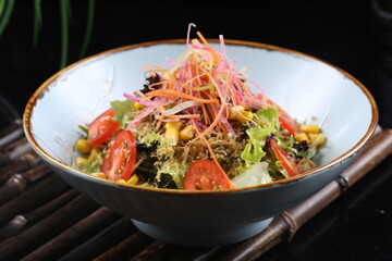 food, japanese cuisine, delicious, vegetable salad