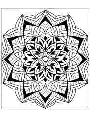 Fototapeta premium vector illustration of coloring pages