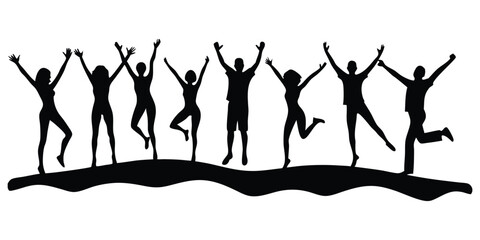 vector illustration of a mountain landscape