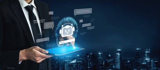 AI assistant with LLM, big data, machine learning, and generative AI powers prompt engineering and...