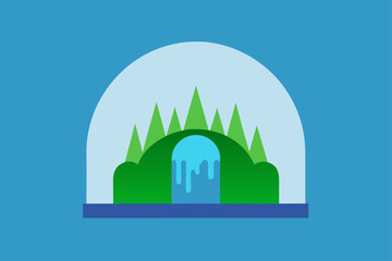 vector illustration of a mosque