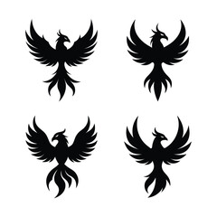 Naklejka premium set of wings