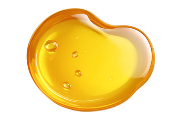 oil blob isolated on white or transparent png . png
