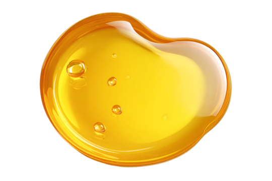 oil blob isolated on white or transparent png . png
