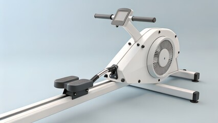 Modern Rowing Machine for Indoor Fitness and Gym Workouts