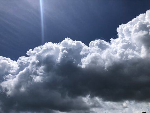 clouds in the sky