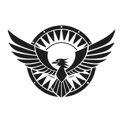 Obraz premium eagle with wings