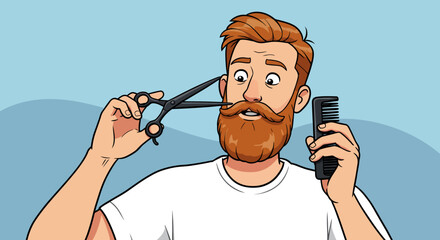 Trimming Your Mustache and Beard A Guide to Perfecting Your Facial Hair