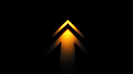 Golden Ascent: Abstract Arrow of Progress and Success