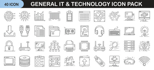 Outline icon set of general medical and healthcare symbols - Linear icons representing medical tools and healthcare concepts including ambulances, pills, syringes, stethoscopes, hospitals, wheelchairs