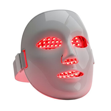 Led light therapy mask for skincare