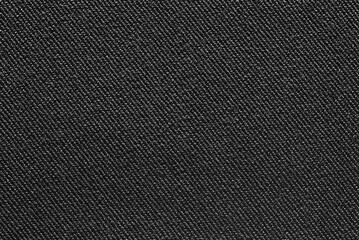 Black silky twill fabric texture as background