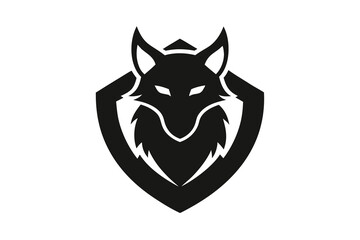 Fototapeta premium wolf head vector