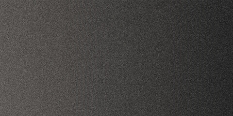 Dark gray black grainy background noise texture monochrome gradient for web banner header poster backdrop design