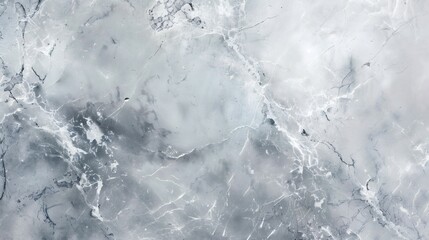 Elegant Gray Marble Texture Background with White Veins
