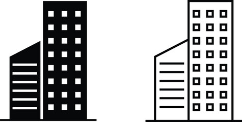 Obraz premium Chic modern designs. The icon is isolated on a white background