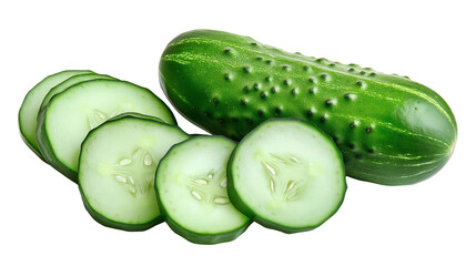 cucumber isolated on white background , transparent
png 