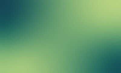 Subtle Gradient Background with Noise Texture in Shades of Green and Blue new 2025 trendy grainy...