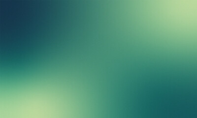 Soft Gradient Background with Subtle Grain Texture in Shades of Teal and Green new 2025 trendy...