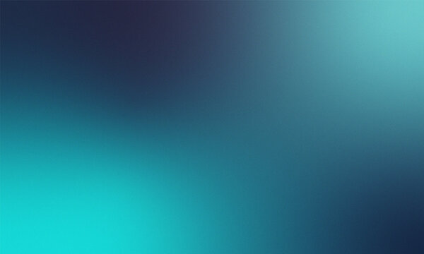 Calming Blue and Teal Gradient Background with Subtle Texture Overlay Design new 2025 trendy grainy gradient background
