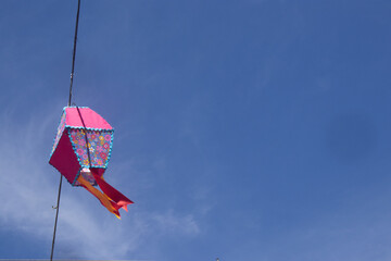 colorful decorations for the Brazilian June festival