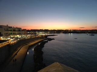 The city of Otranto, Italy.