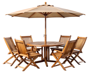 beach chairs and umbrella on the beach isolated on white background. PNG Transparent file type with high definition quality And vibrant color grading Available.