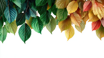 Fototapeta premium Vibrant Green Leaf Texture: Nature's Beautiful Seasonal Background with Tropical Foliage and Bright Colors