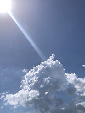 sun and clouds