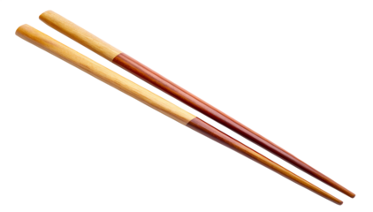 chopsticks isolated on white background. PNG Transparent file type with high definition quality And vibrant color grading Available.