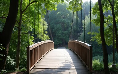 Foot Bridge. High quality