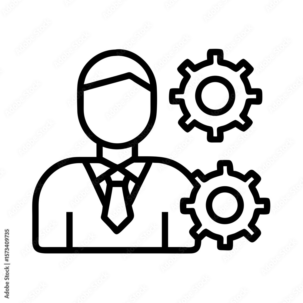 Poster engineer mechanical engineering gears technical skills management business process automation on tra