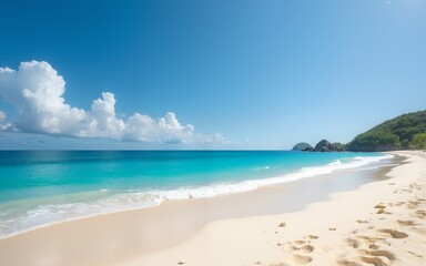 Obraz premium Rainbow Beach. High quality