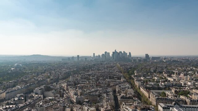 Timelapse Vue Paris