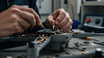 Drone repair guide: troubleshooting common issues and diy fixes for your aerial photography drone model - Powered by Adobe