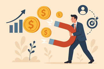 Customer acquisition cost CAC, marketing expense for lead generation, advertising spend for retention, conversion rate optimization, business growth and investment return strategy.