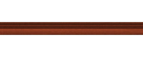 Interior room wall molding wood trim panel background with wooden brown realistic baseboard trimwork empty frame ceiling border domestic decorative home decor paneling shape design layout