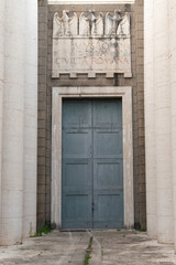 Museum of Roman Civilization, in the EUR district, Rome, Italy.
