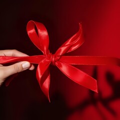 Solemn cutting of the red ribbon